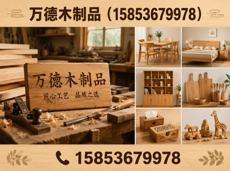 高密市万德木制品展示图